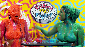 Bikini Pie Fight 1 "Celine vs. Gigi"